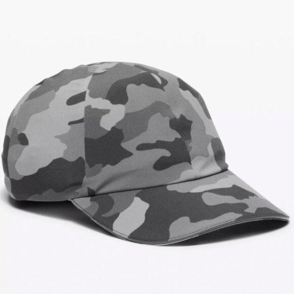 NWT Lululemon Fast Free Men’s Run Hat in Heritage 365 Camo Rhino Grey Multi OS - Picture 1 of 6